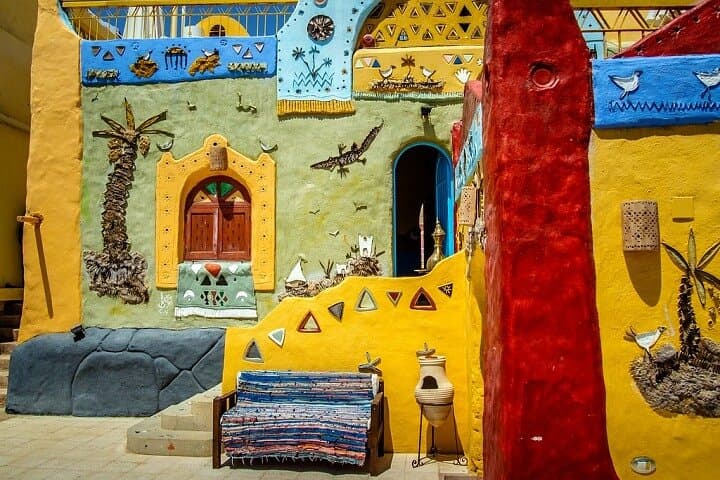 Nubian Village Excursion from Aswan: Sail the Nile to Soheil Island and Meet Local Families photo 5