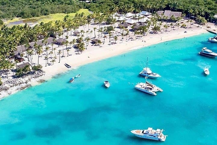 Day Trip to Catalina Island from Punta Cana — Snorkel Reefs, White Sand & Open Bar photo 1