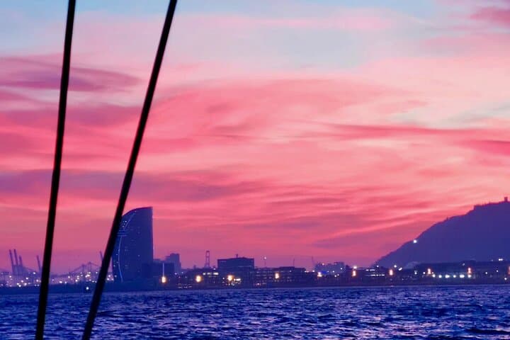 Barcelona Anytime Sailing: Sunset, Snorkel & Paddle from Port Olimpic