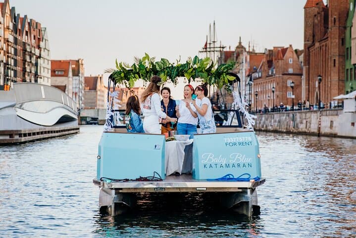 Motława River Katamaran Cruise — Gdańsk Boat Tour from Marina Gdańsk
