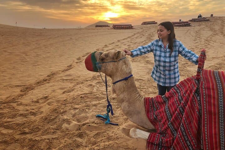 Sunset Red Dunes: Private Evening Desert Safari in Dubai with Kosher Meal photo 2