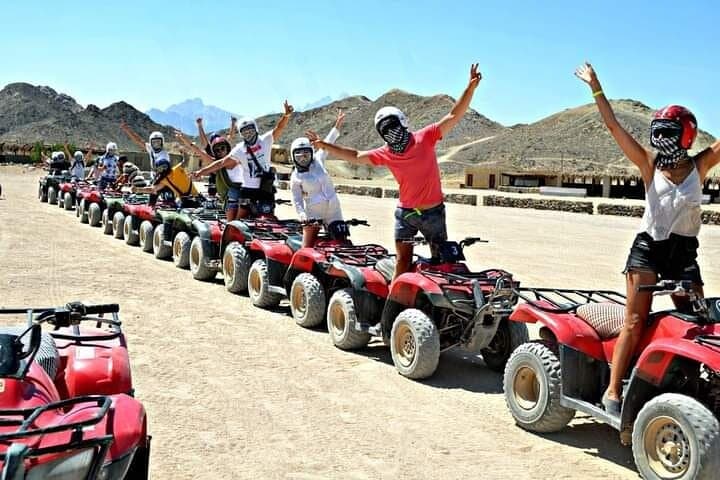 Hurghada Quad Safari: 3-Hour VIP Dune Adventure & Bedouin Village Visit