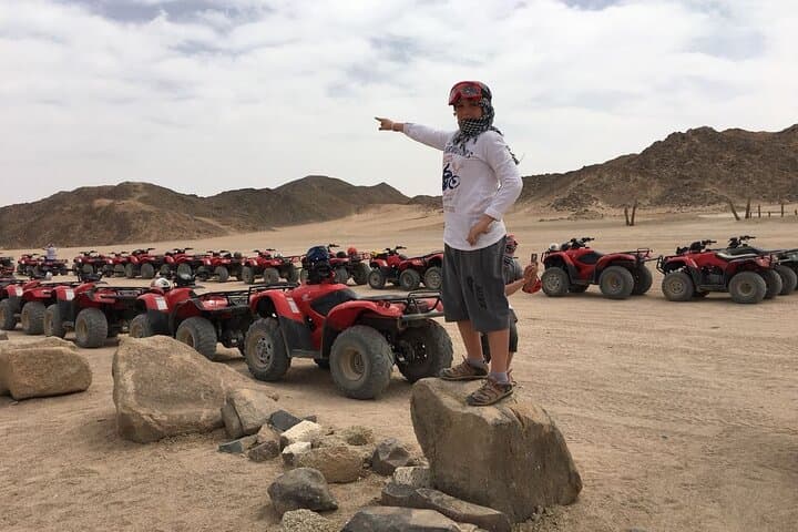 Hurghada Quad Safari: 3-Hour VIP Dune Adventure & Bedouin Village Visit photo 4