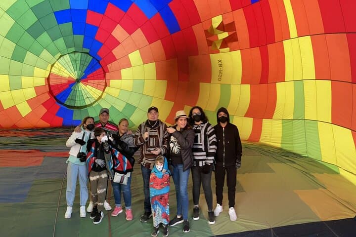 Sunrise Hot Air Balloon Over Teotihuacán — Balloon Ride with Guided Pyramids Tour photo 1