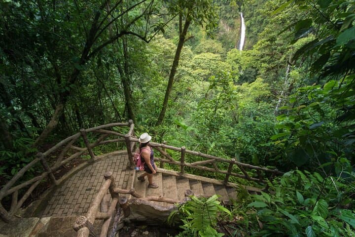 Full-Day Extreme Hike Around Arenal Volcano: La Fortuna Waterfall, Cerro Chato & Hot Springs photo 2