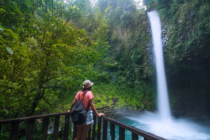 Full-Day Extreme Hike Around Arenal Volcano: La Fortuna Waterfall, Cerro Chato & Hot Springs photo 3