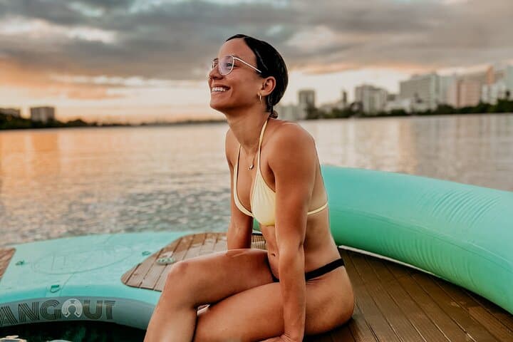 Condado Lagoon Floating Hangout — 2-Hour Prosecco & Charcuterie in San Juan photo 1
