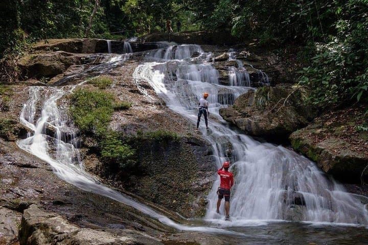 Bocawina Falls Zipline & Waterfall Rappelling Adventure near Hopkins, Belize photo 1