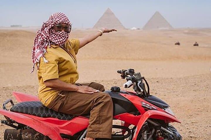 ATV Quad Bike Tour at the Pyramids of Giza: Half-Day Desert Ride with Lunch photo 5