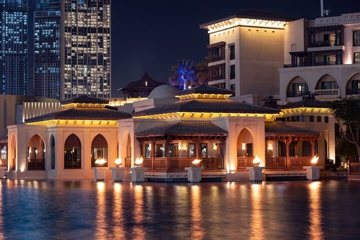 Dubai Night Tour: Fountain Lightshow, Burj Khalifa Photo Stop & Atlantis Dinner photo 6