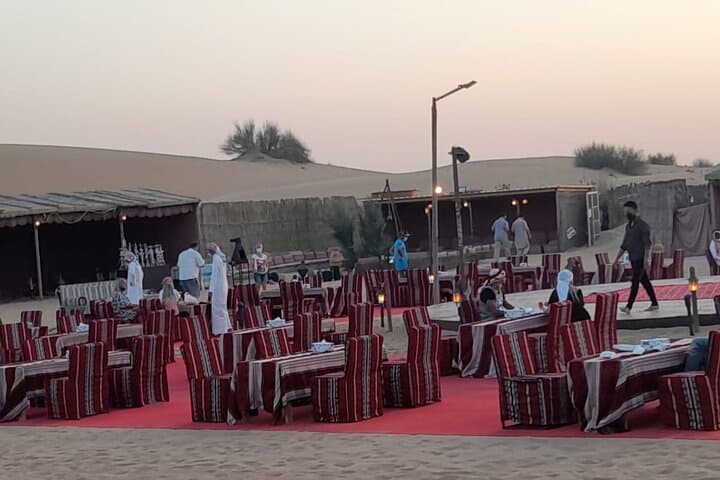 Red Dunes Lahbab Desert Safari with BBQ Dinner: Evening 4x4, Sunset & Desert Camp photo 6