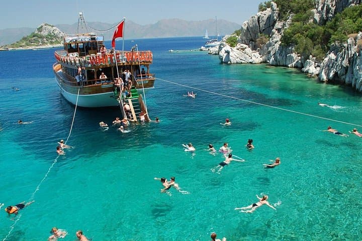 Marmaris Bays & Islands Gulet Cruise: Phosphorus Cave, Kumlubuk & Turunc photo 2