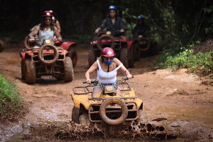 Mayan Jungle ATV, Zipline & Cenote Swim from Cancun photo 4
