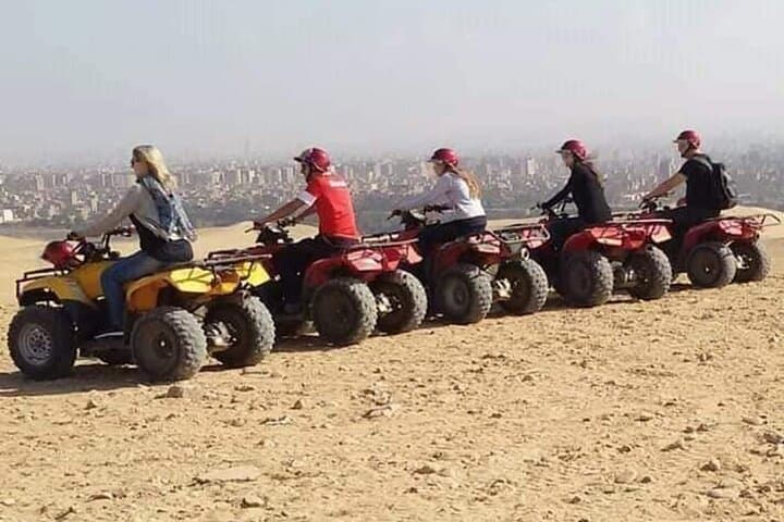 ATV Quad Bike Tour at the Pyramids of Giza: Half-Day Desert Ride with Lunch