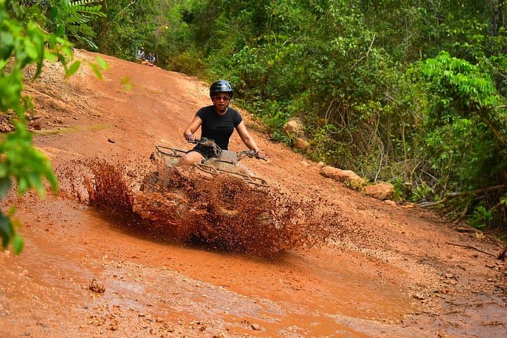 Riviera Maya Jungle Combo: ATV, Horseback, Zipline & Cenote Adventure photo 4