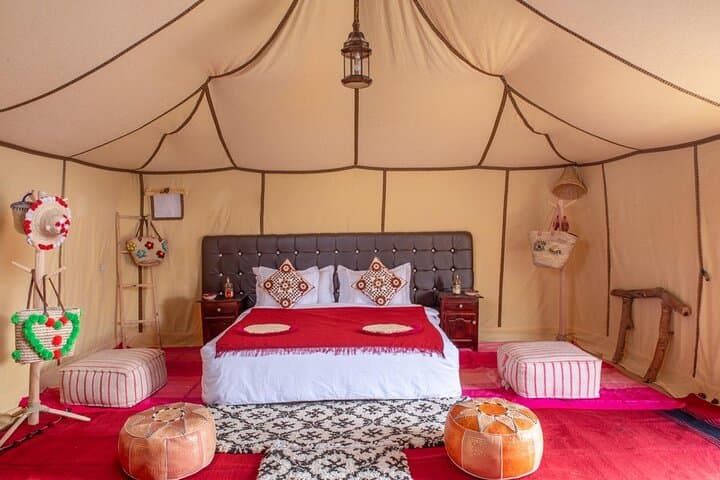 Overnight Luxury Camp in Merzouga: Sahara Sunset, Camel Ride & Sandboarding photo 4