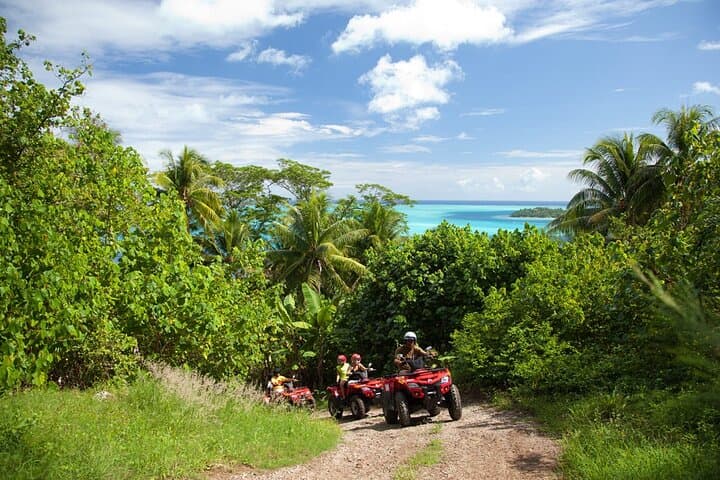 Bora Bora ATV Quad Tour — Matira Beach to Jungle Viewpoints photo 2