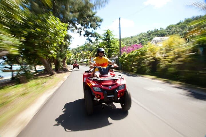 Bora Bora ATV Quad Tour — Matira Beach to Jungle Viewpoints photo 5