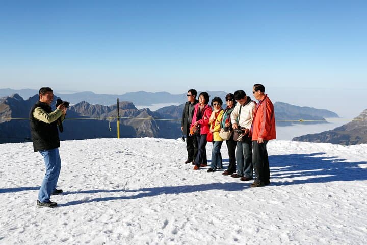 Mount Titlis Half-Day Trip from Lucerne: Rotair, Glacier Cave & Cliff Walk photo 3