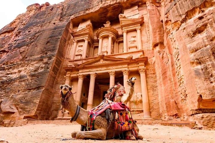 Full-Day Petra Sightseeing from Sharm El Sheikh: Sail, Drive & Explore the Treasury