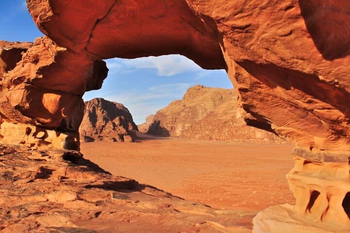Wadi Rum Day Trip from Aqaba Port: Private Jeep Tour with Bedouin Lunch photo 3