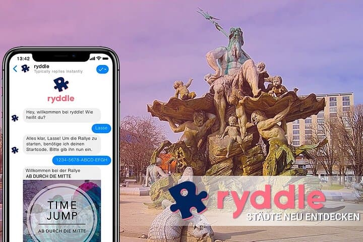 Return to the Future: Ryddle Time-Jump Interactive Walking Tour in Berlin