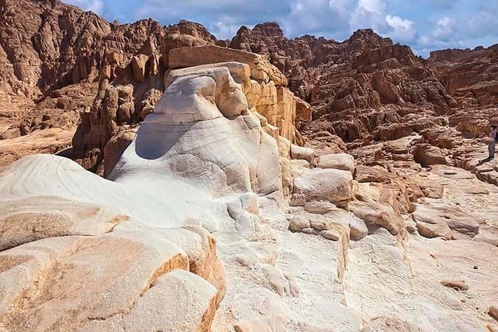 St. Catherine Monastery, White Canyon & Ain Khudra Oasis Jeep Safari from Dahab