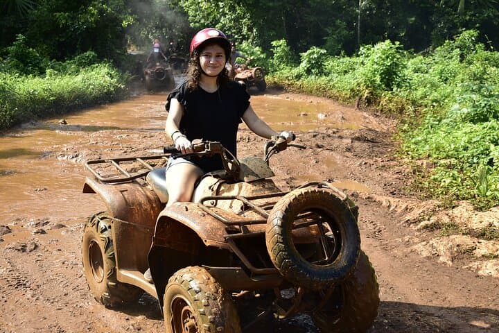 ATV and Zipline Day Tour to a Sacred Cenote on the Ruta de los Cenotes photo 2