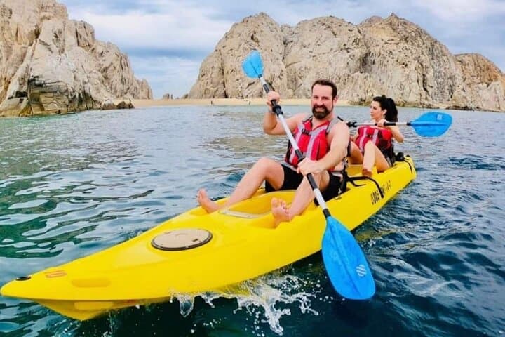 Glass-Bottom Kayak to El Arco & Playa del Amor — Cabo Snorkel Tour photo 2