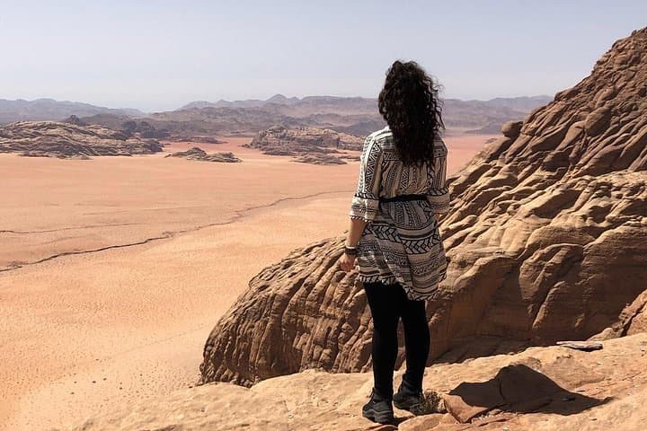 Hike Jebel Al Hash in Wadi Rum: Bedouin Tea, Ancient Caves & Sunset at Um Sabatah photo 3