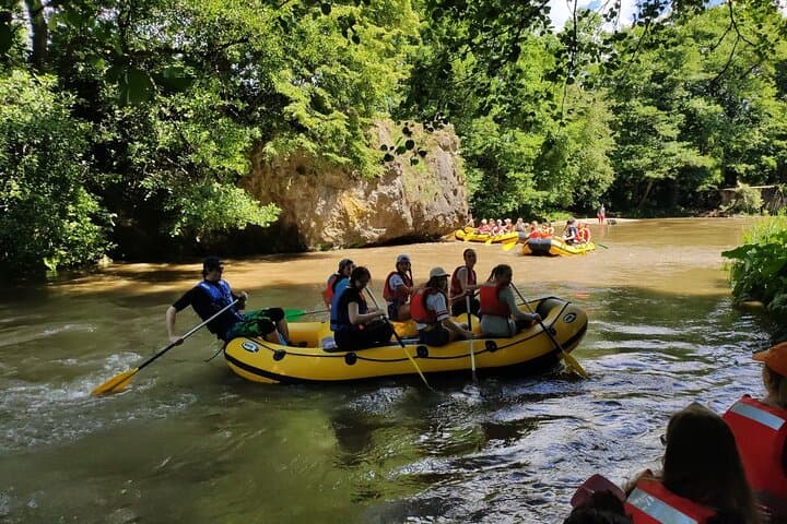 Rafting the Hron River: Inflatable Raft Rentals from Banská Bystrica photo 3