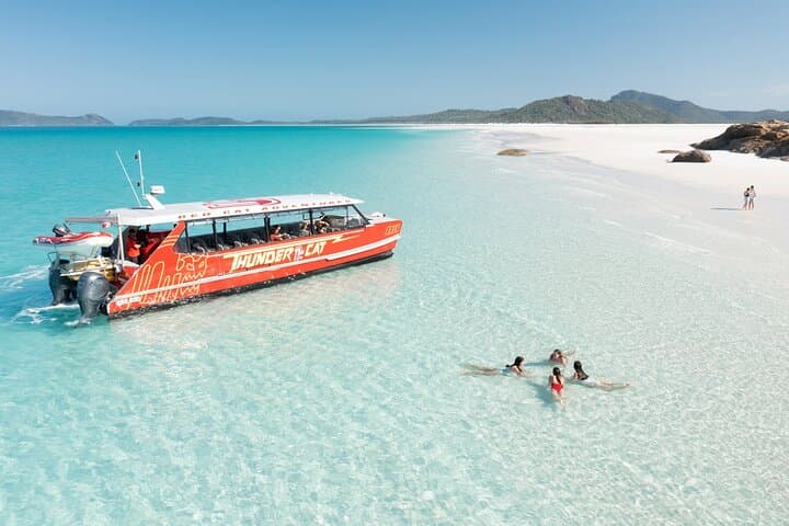High-Speed Snorkel Cruise to Whitehaven Beach & Hill Inlet from Airlie Beach photo 1