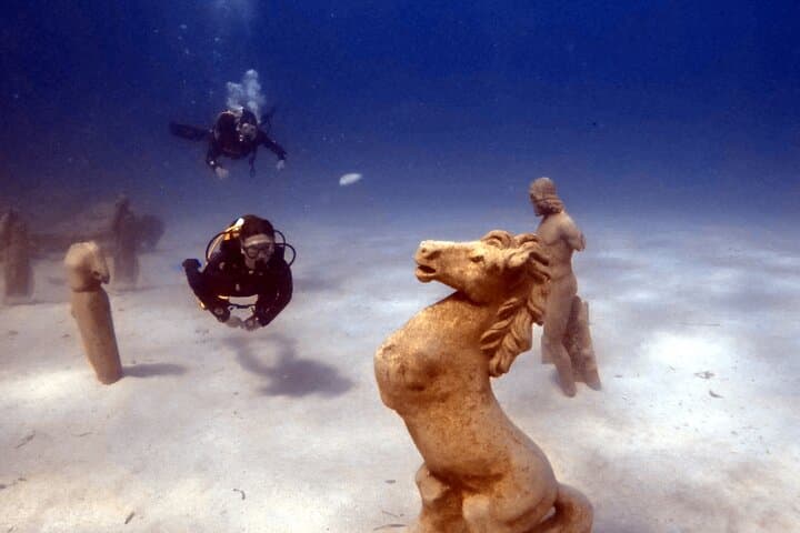Green Bay Shore Dive (Ayia Napa): 10m Statue Garden & Turtle Spot for Certified Divers photo 3