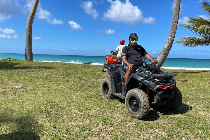 Punta Cana ATV Adventure: Costa Esmeralda & Montaña Redonda Beach Ride photo 4