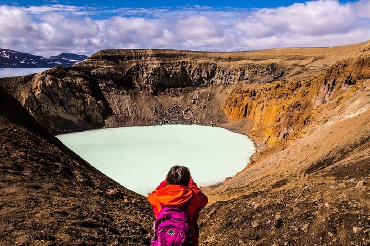 Askja Caldera & Viti Crater Private 4x4 Tour from Lake Myvatn