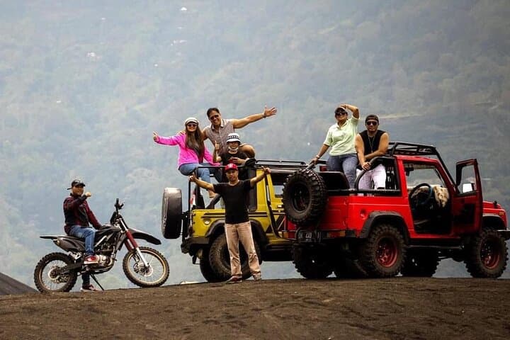 Mount Batur Jeep Tour: Kintamani 4WD Lava Fields & Hot Springs