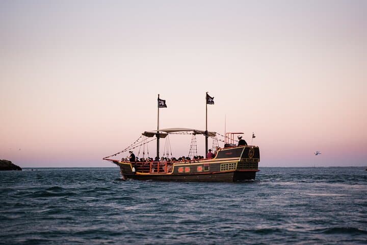 Pirate Ship Sundowner Cruise in Mandurah: Evening Estuary & Canal Sunset Tour