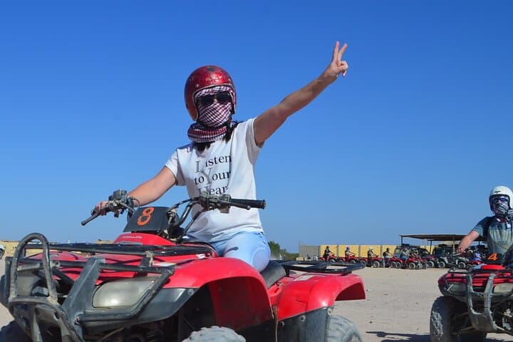 Sunset ATV Desert Safari in Sharm El Sheikh — Quad Biking Across the Sinai Dunes photo 2