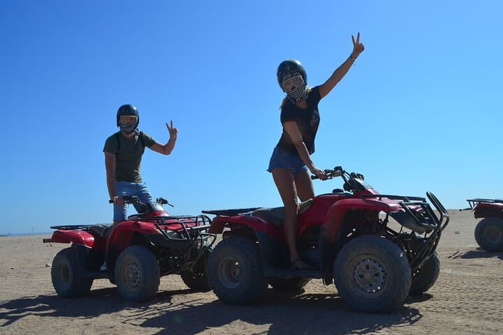 Sunset ATV Desert Safari in Sharm El Sheikh — Quad Biking Across the Sinai Dunes photo 3