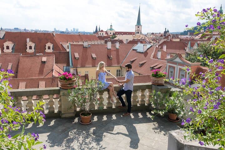 Prague Love-Story Photoshoot: Private 90-Minute Walking Session photo 2