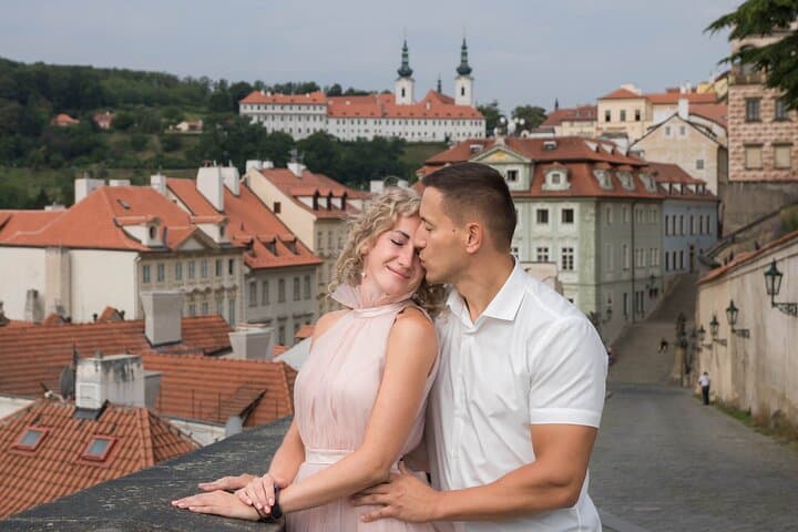 Prague Love-Story Photoshoot: Private 90-Minute Walking Session photo 5