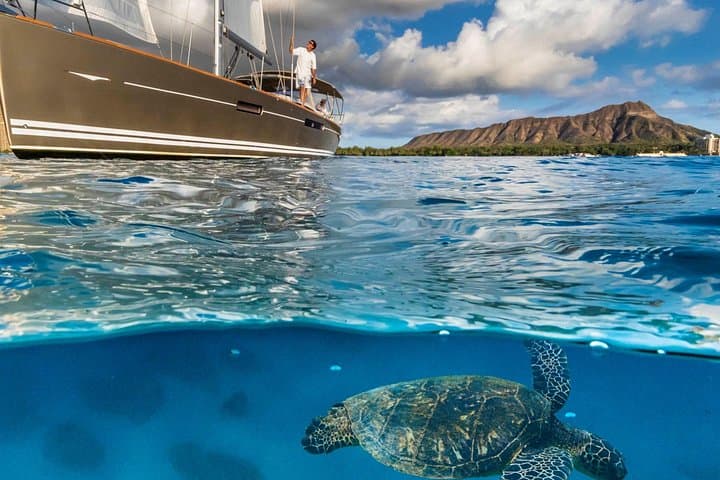 Waikiki Friday Night Fireworks Sail: Sunset Cruise & Luxury Yacht Experience photo 3