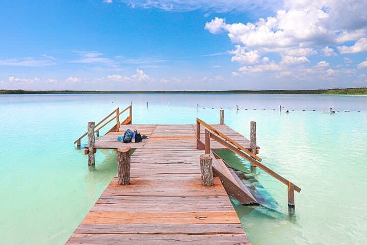 Kaan Luum Lagoon & Three Cenotes: Full-Day Eco-Adventure from Cancun or Playa del Carmen