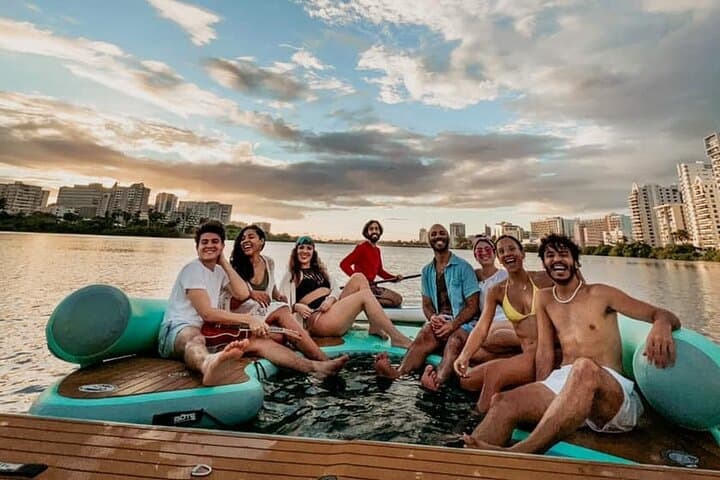 Condado Lagoon Floating Hangout — 2-Hour Prosecco & Charcuterie in San Juan photo 2