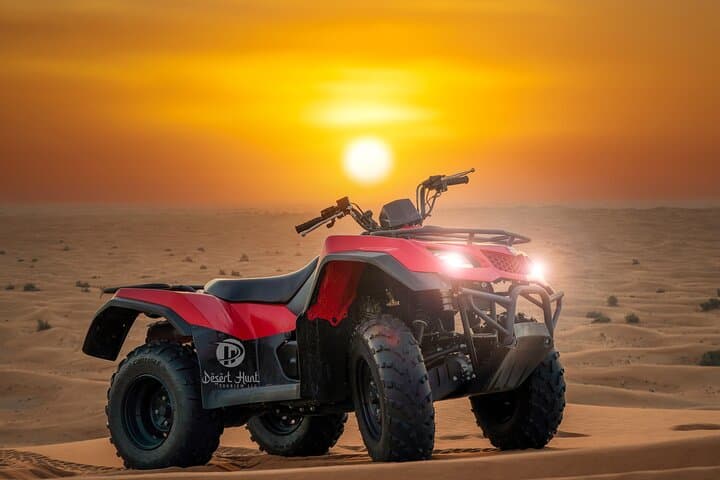 Drive a Suzuki 400cc Quad in Dubai's Open Desert - Self-Drive Adventure