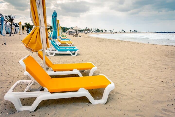 Al Mamzar Beach Park Entry — Relax on Dubai's Five Sandy Shores