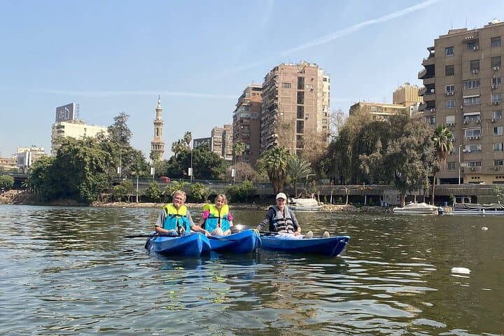 Paddling the Nile in Cairo: Guided Urban Kayak Experience