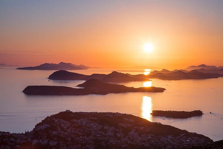 Sunset Panorama Dubrovnik Old Town Game of Thrones Boat Tour photo 2