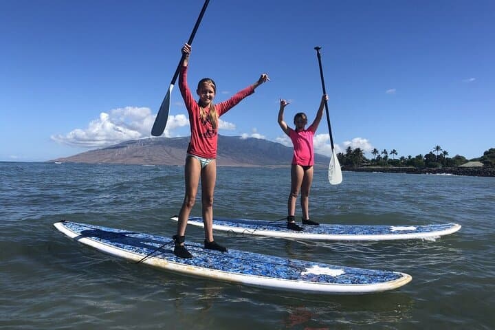Private SUP Lesson at Kalama Beach — Beginner-Friendly Stand Up Paddleboarding in Kihei, Maui photo 2