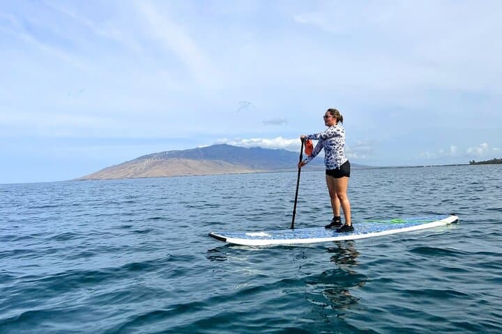 Private SUP Lesson at Kalama Beach — Beginner-Friendly Stand Up Paddleboarding in Kihei, Maui photo 4